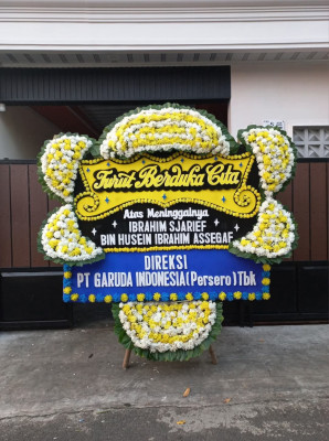 Papan Bunga Duka di Muja Muju